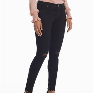 White House Black Market Black Skinny Jeans